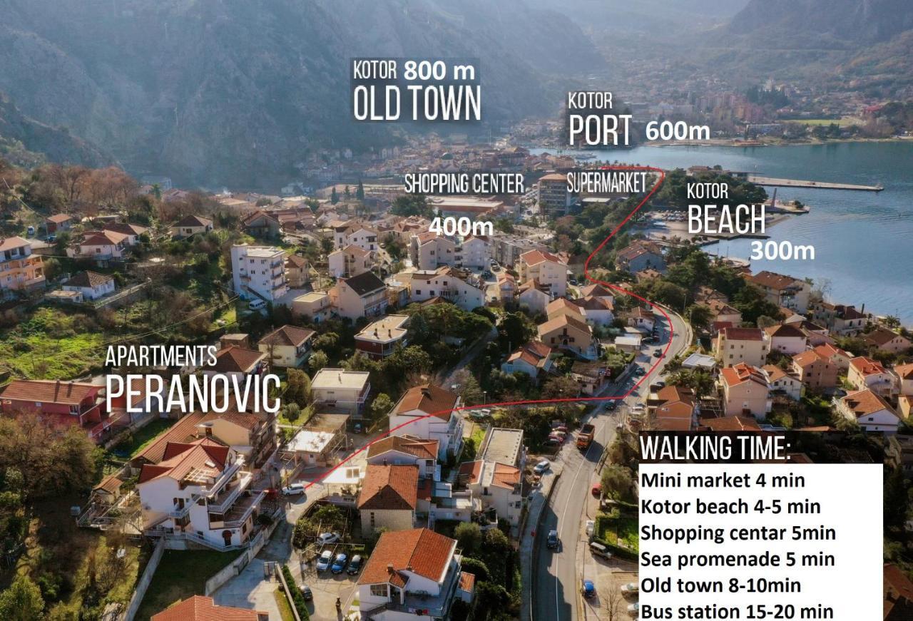 Apartments Peranovic 2 Kotor Exterior foto